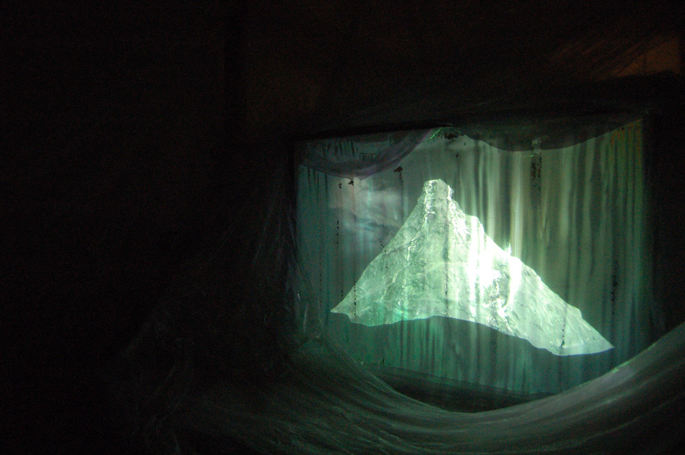 Installation view of Awful Things, 2014